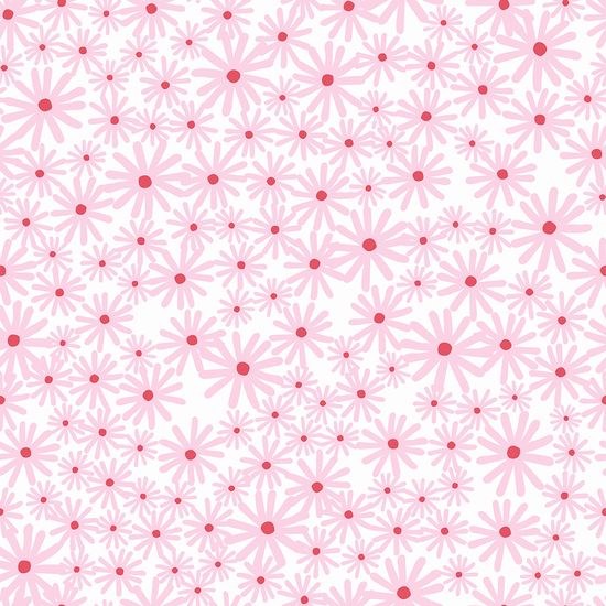 Skinny Dip Daisy Pink Curtain